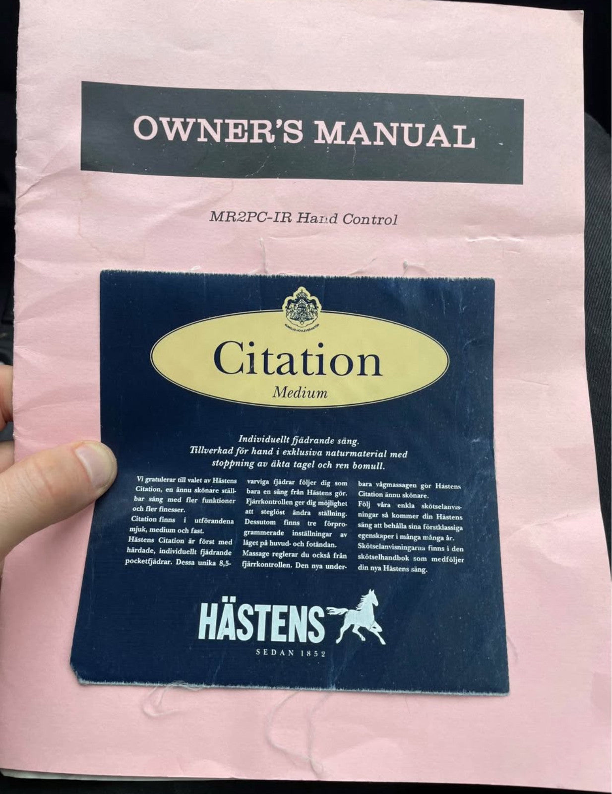 Hästens Citation Medium – Elevationsseng i verdensklasse (BRUGT)